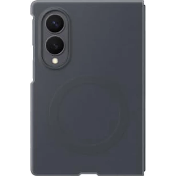 Samsung Galaxy Z Fold8 Silicone Magnet Case - Griffige Silikonhülle mit integriertem Magnet und Anti-reflecting Film, Graphit – Bild 4