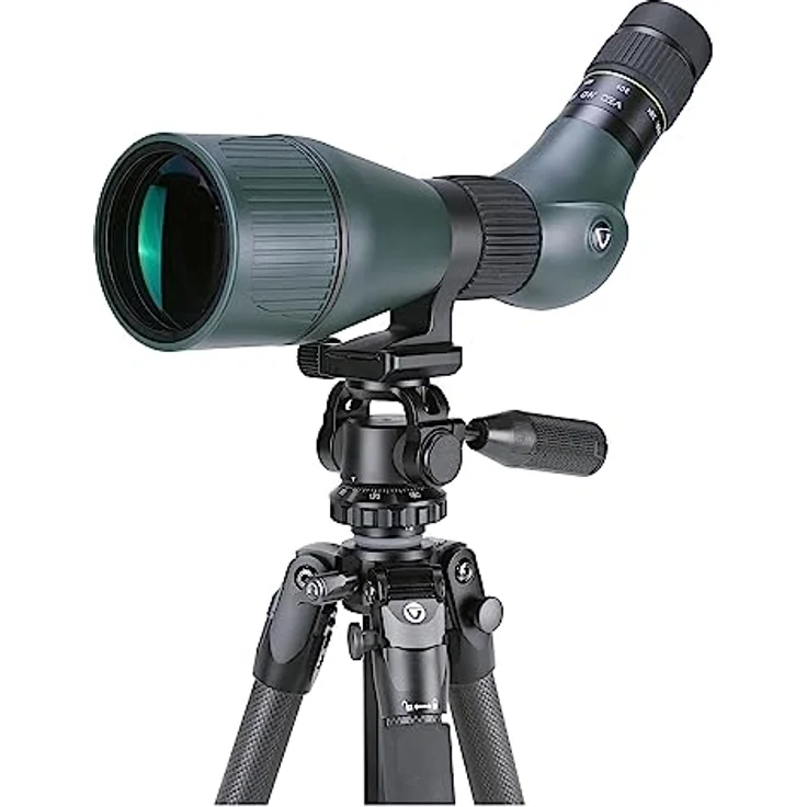 Vanguard Veo PH-28 2-Wege-Kopf für Spektive, Arca-kompatibel, maximale Tragfähigkeit 8 kg, CNC-gefertigt – Bild 3