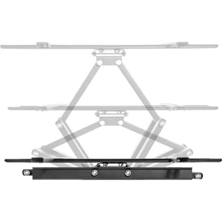 Manhattan Outdoor TV-Wandhalterung, vollbeweglich für 37" bis 86", bis 50 kg, wetterfest, schwarz – Bild 6