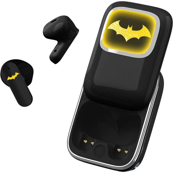 OTL Batman Dark-Knight Slide TWS Kopfhörer DC1276, In-Ear-Kopfhörer (bluetooth, offiziell lizensiertes Merchandise), Schwarz – Bild 1