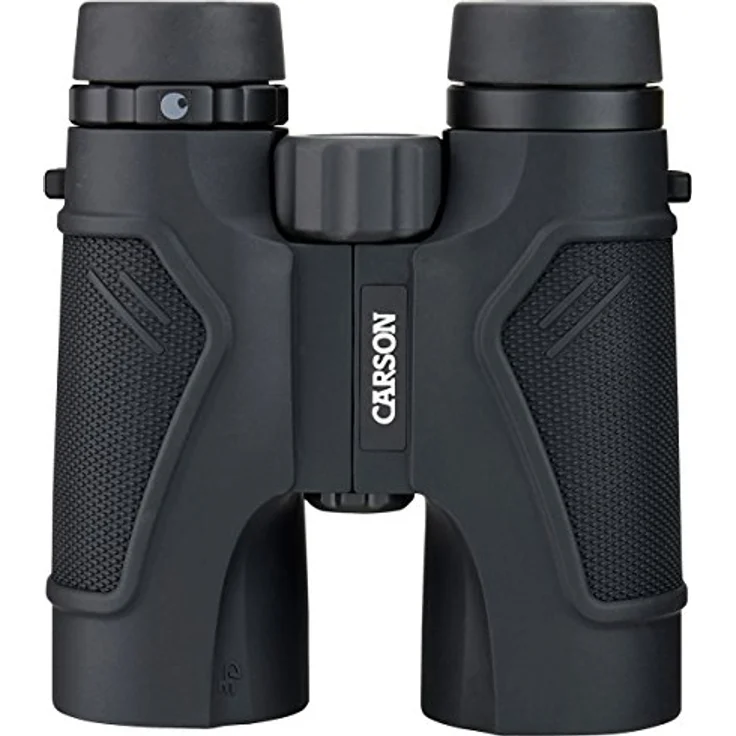 Carson 3D 10x42 ED Fernglas, wasserdicht mit BaK-4 Prismen und ergonomischem Design, 630 g – Bild 1