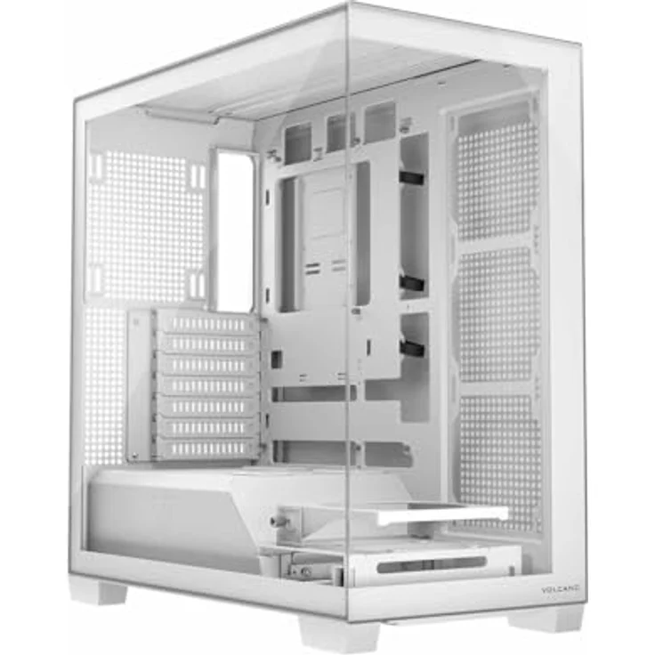 MODECOM Volcano STELLAR MIDI NF, PC-Gehäuse in Weiß mit moderner Bauweise – Bild 3