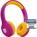 tigermedia tigerbuddies Kinderkopfhörer pink rosa on-Ear Bluethooth Lautstärkebegrenzung 85 dB kabellos faltbar in Premium-Qualität, 145x191.5x76.5mm