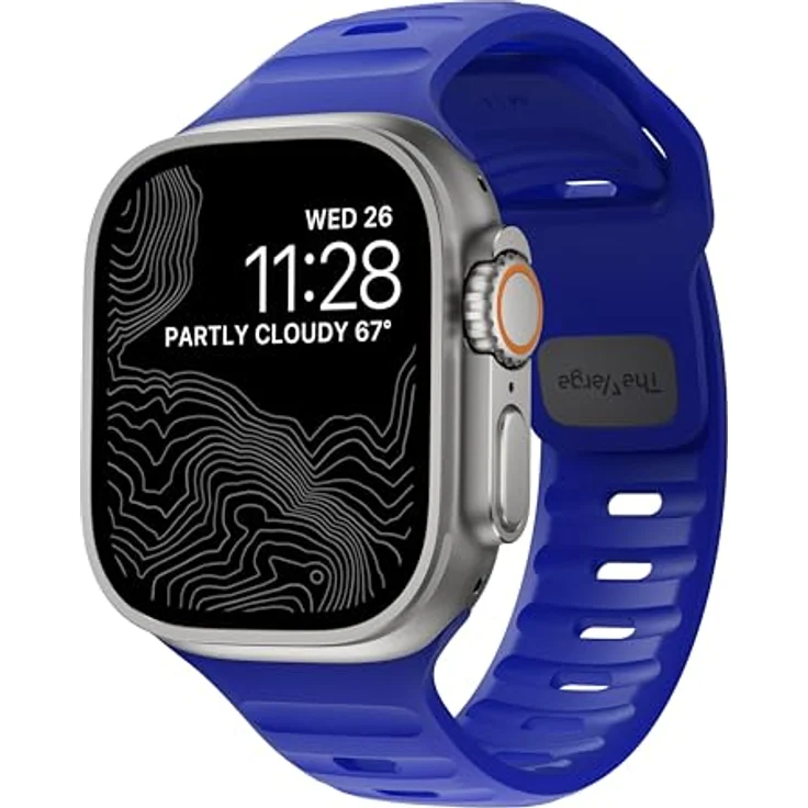 NOMAD Sport Band V2, strapazierfähiges und wasserfestes Uhrenarmband für Apple Watch 42/44/45/49 mm, leicht und atmungsaktiv – Bild 1