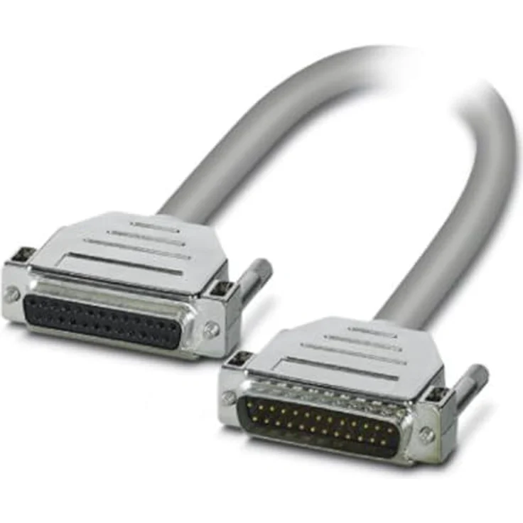 Phoenix Contact Serielles Kabel, 25-polig D-Sub Buchse zu D-Sub Stecker, 0.5m, für Computerkabel
