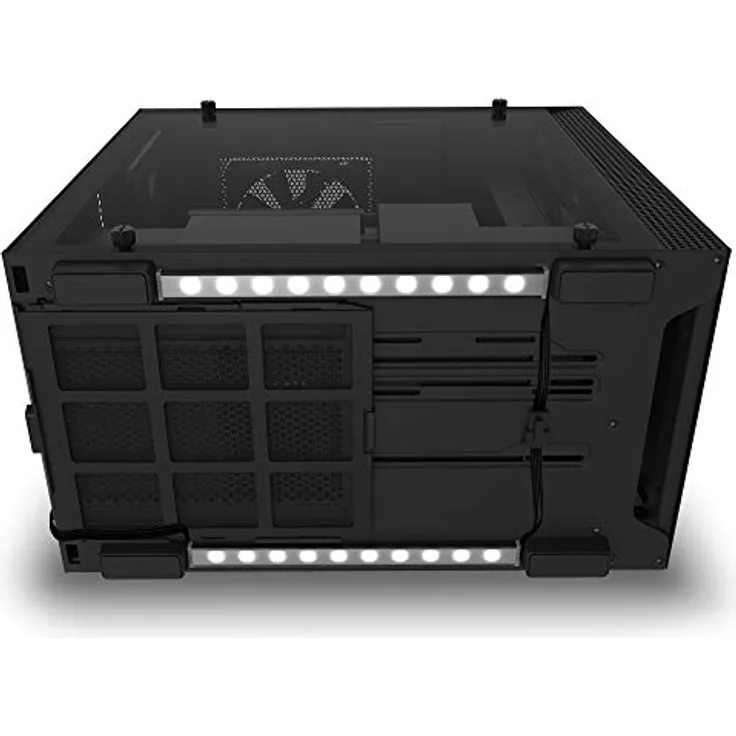 NZXT Underglow-Zubehör - Zwei RGB-LED-Streifen mit 200 mm - 15 LEDs pro Streifen - CAM-Unterstützung - Immersives Desktop-Beleuchtungssystem