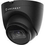 Amcrest IP5M-T1179EB-28MM UltraHD Outdoor IP Turm PoE Überwachungskamera, 5 Megapixel Auflösung, Bewegungsalarm, Schwarz