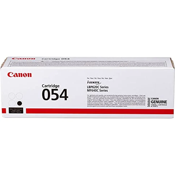 Canon 054 - Schwarz - Original - Tonerpatrone - für ImageCLASS MF644Cdw, i-SENSYS LBP621Cw, LBP623Cdw, LBP623Cw, MF643Cdw, MF645Cx – Bild 2