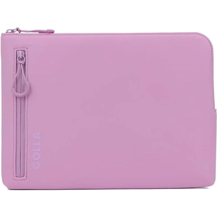 Golla Laptop Tasche/Wasserdichter Laptop Sleeve aus Neopren/Für MacBook, Asus und weitere Notebooks/Elegante Laptophülle/Reißverschluss mit Neoprenmantel/14 Zoll/Pastel Lilac – Bild 1