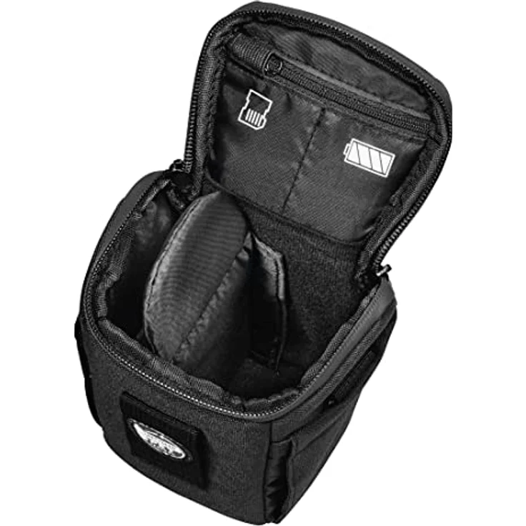 Hama Matera (Kamera Etui), Kameratasche, Schwarz, mit abnehmbarem Schultergurt – Bild 8