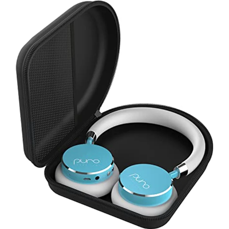 Puro Sound Labs BT2200-Plus Lautstärkebegrenzende Bluetooth-Kopfhörer für Kinder - Sicherere Kopfhörer für Kinder - Studio-Qualität und Geräuschisolierung – Türkis – Bild 3
