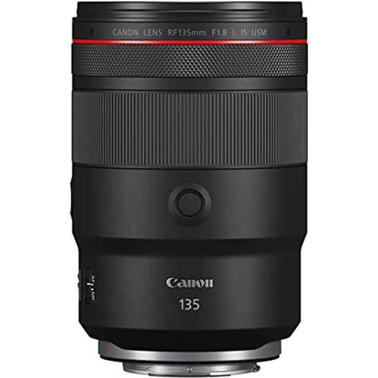 Canon Teleobjektiv RF 135mm F1.8 L is USM Objektiv für EOS R Serie (Teleobjektiv für Porträts, Hochzeiten und Sport, Autofokus, Nano USM, 5,5-8 Stufen OIS x IBIS Bildstabilisator, 0,7m) schwarz – Bild 2