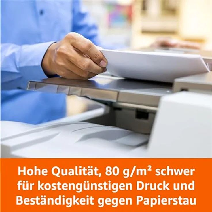 AmazonBasics Druckerpapier, DIN A4, 80 g-m², 5x500 Blatt, Weiß - Preisvergleich – Bild 6
