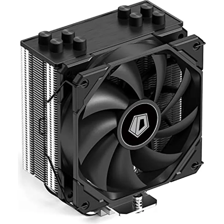 ID-Cooling SE-224-XTS, CPU Kühler mit 220W TDP, 120mm PWM-Lüfter und leiser Betrieb, kompatibel mit Intel und AMD – Bild 1