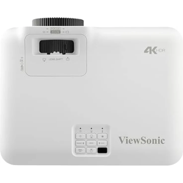 Viewsonic LS710-4KE, UHD Laser Beamer mit 3500 ANSI-Lumen, 1.06-1.45:1 Zoom, Weiss – Bild 8