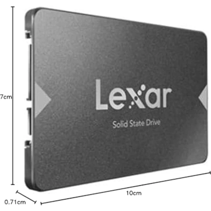 Lexar NS100 2,5'' SATA III (6Gb-s) 512GB Solid-State-Laufwerk – Bild 9