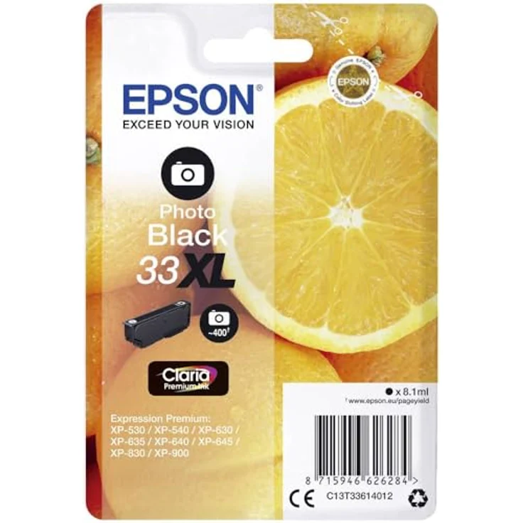 Epson C13T33614012 8.1ml 650Seiten Schwarz Tintenpatrone – Bild 2