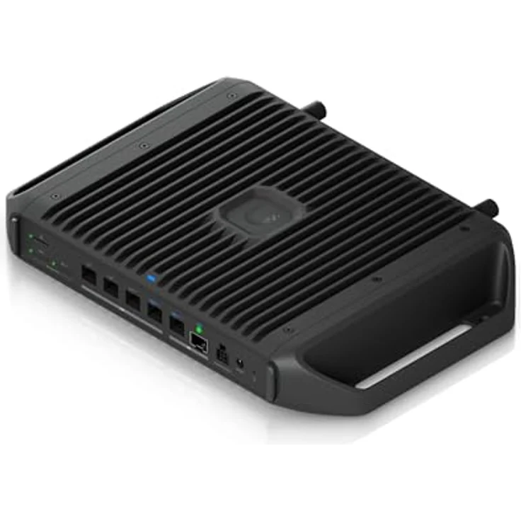 Ubiquiti UniFi Cloud Gateway Industrial UCG-INDUSTRIAL, WiFi 7 Router mit 5x RJ-45-GbE-Anschlüssen und 300 Mbit/s DL-Geschwindigkeit – Bild 3