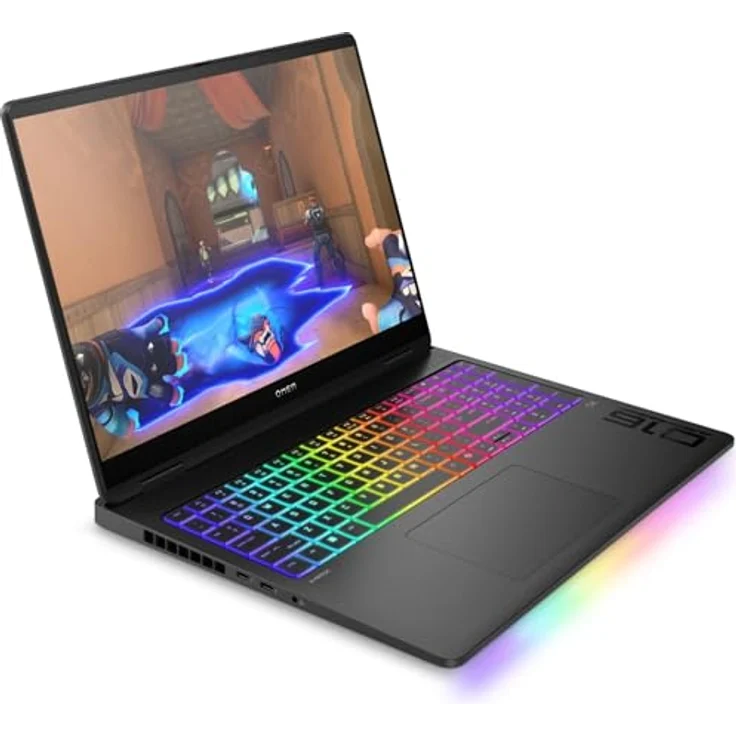 HP B88QMEA, 16" Notebook mit Intel Core Ultra 9, 32 GB RAM, 16 GB Grafik, WQXGA 240 Hz, Schwarz – Bild 3