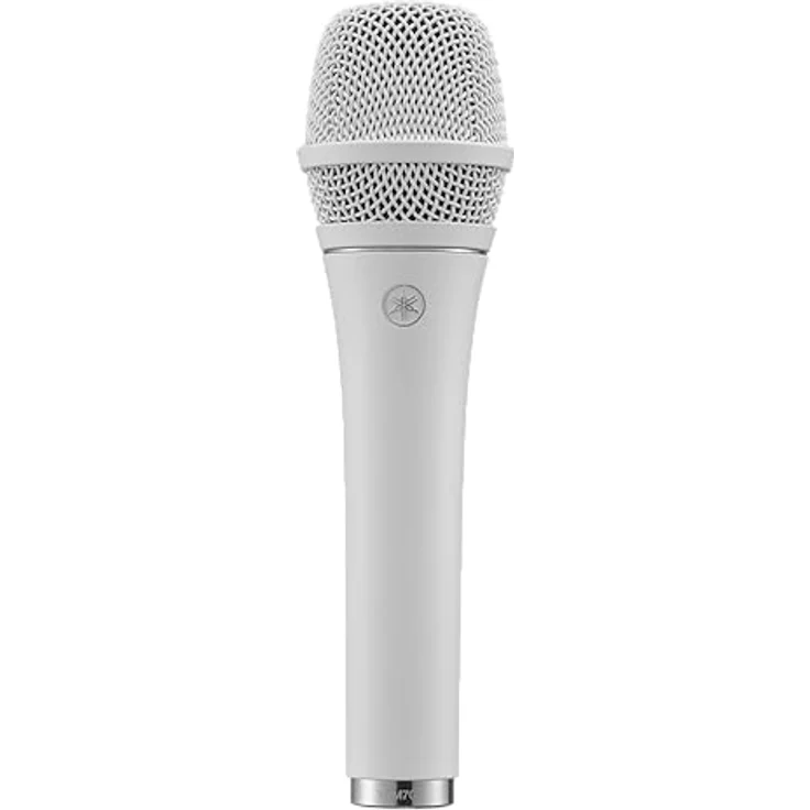 Yamaha YDM707 White, Mikrofon mit supernierenförmiger Kapsel, vibrationsreduzierendem Isolator und elegantem Metallgehäuse – Bild 1