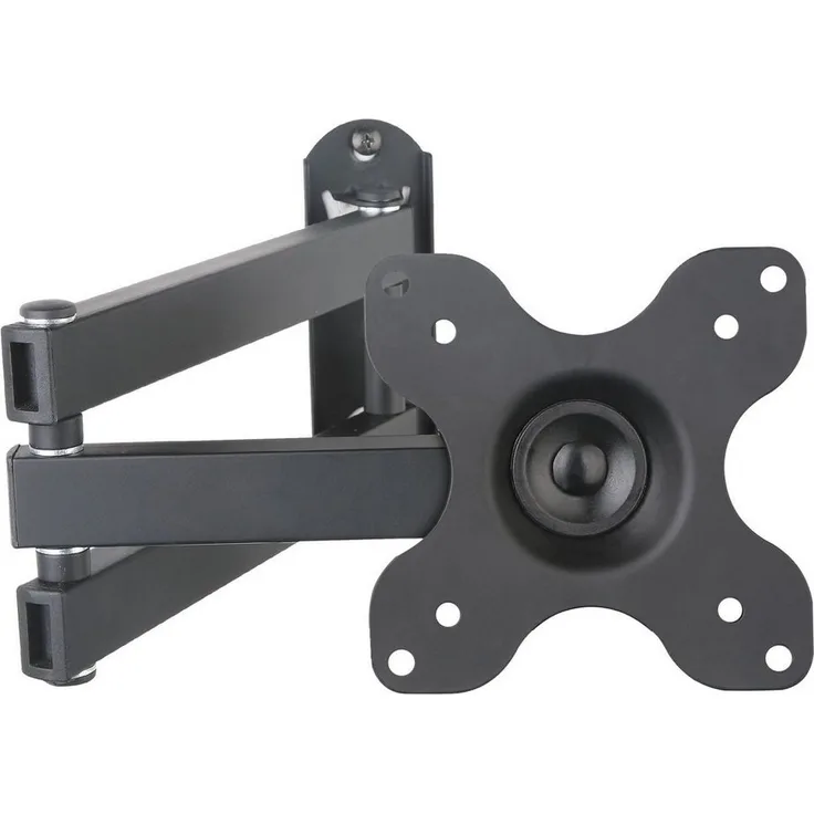 Drall Instruments S62 TV-Wandhalterung, schwarz, bis 32 Zoll, VESA 100, neig- und schwenkbar