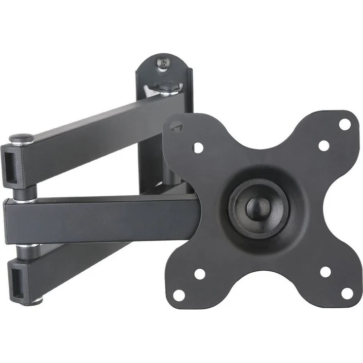 Drall Instruments S62 TV-Wandhalterung, schwarz, bis 32 Zoll, VESA 100, neig- und schwenkbar