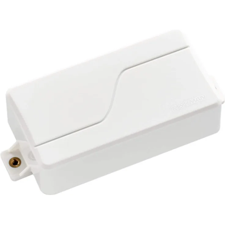 Fishman Fluence Modern Humbucker V2 Ceramic, aktiver Tonabnehmer mit 3 Stimmen und hohem Output, weiß