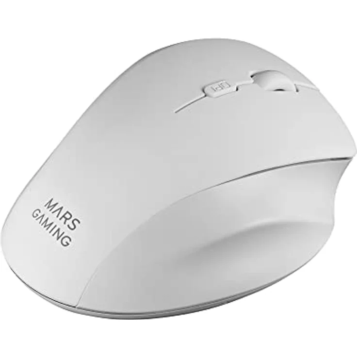 Mars Gaming MMWERGOW, Kabellose Ergonomische Maus für PS4/PS5/XBOX/PC/Mac, Weiß – Bild 4