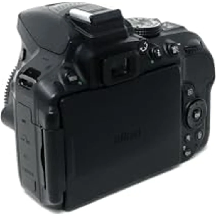 Nikon D5300 SLR-Digitalkamera, 24,2 MP, Full HD, 39 AF-Messfelder, WiFi, GPS, Gehäuse schwarz – Bild 4