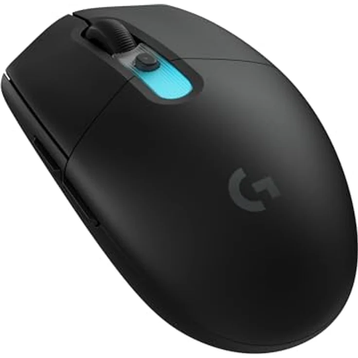 LOGITECH G305 X SUPERLIGHT Gaming-Maus, kabellos, HERO 44K-Sensor, 61 g, RGB-Beleuchtung, schwarz – Bild 1
