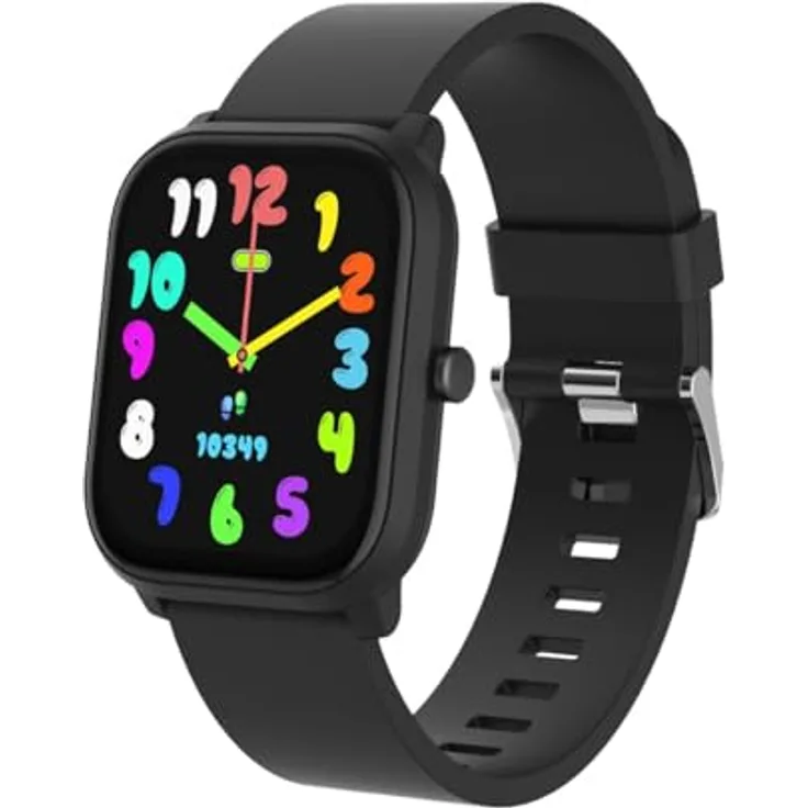 Denver Smartwatch für Kinder, AMOLED, Schwarz Pequeño Casual