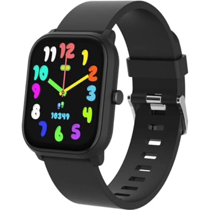 Denver Smartwatch für Kinder, AMOLED, Schwarz Pequeño Casual