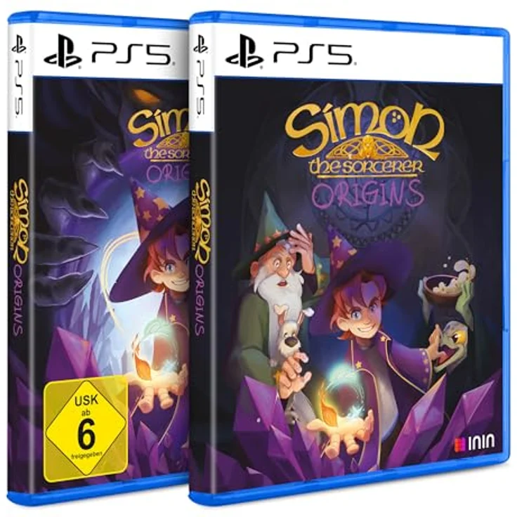 ININ GAMES Simon the Sorcerer Origins - PS5-Spiel mit handgezeichnetem Grafikstil, Point-and-Click-Mechanik und original Stimme von Erik Borner – Bild 2