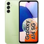 Samsung Galaxy A14 5G, Android Smartphone, 6,6 Zoll Dynamic AMOLED Display, 5.000 mAh Akku, 64 GB/4 GB RAM Handy in Light Green inkl. 30 Monate Herstellergarantie 