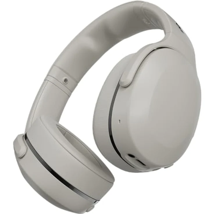 Skullcandy Crusher 540 Active, kabelloser Bluetooth-Kopfhörer mit multisensorischem Bass, schallisolierender Over-Ear-Passform, schweiß- und wasserresistent, 40 Stunden Akkulaufzeit - Concrete – Bild 1