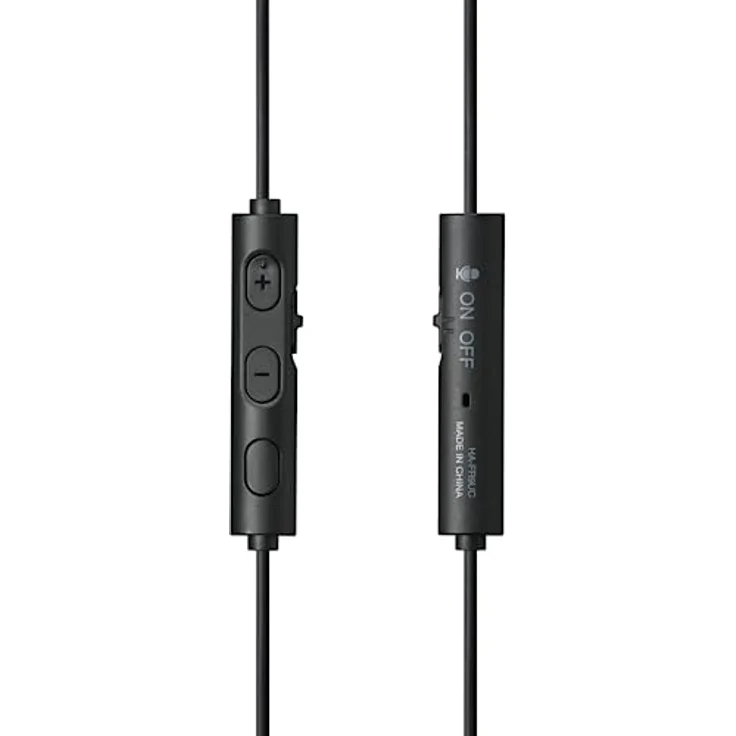 JVC HA-FR9UC-B - USB Typ-C kabelgebundener Kopfhörer mit kraftvollem und kristallklarem Klang, praktischem Mikrofon und 3-Tasten-Fernbedienung in äußerst kompakter Bauform (Schwarz) – Bild 5