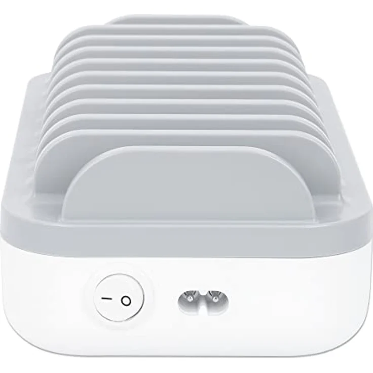 Manhattan 10-Port USB Power Delivery-Ladestation 120 W weiß/grau – Bild 4