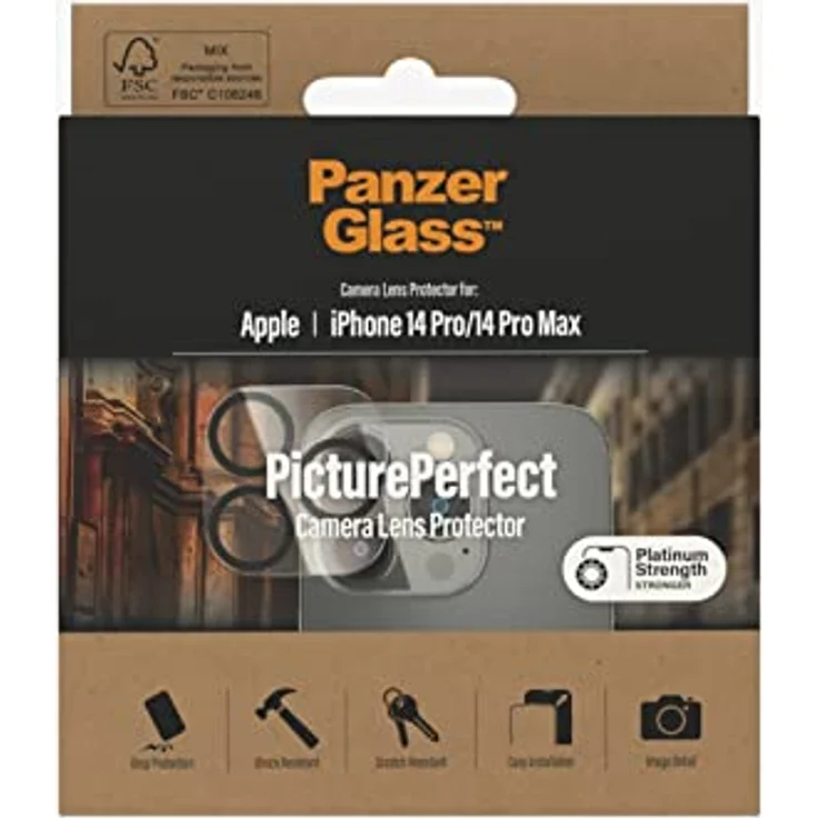 PANZERGLASS Protection Camera iPhone 14'' 6.1''PRO/6.7''PRO MAX – Bild 4