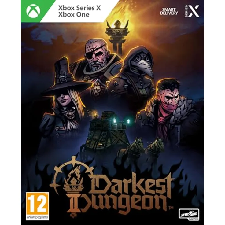 Skybound Games Darkest Dungeon 2, Xbox Series X-Games mit verbessertem Kampfsystem und 3D-Visuals, inklusive Stagecoach-Modell und Soundtrack Code
