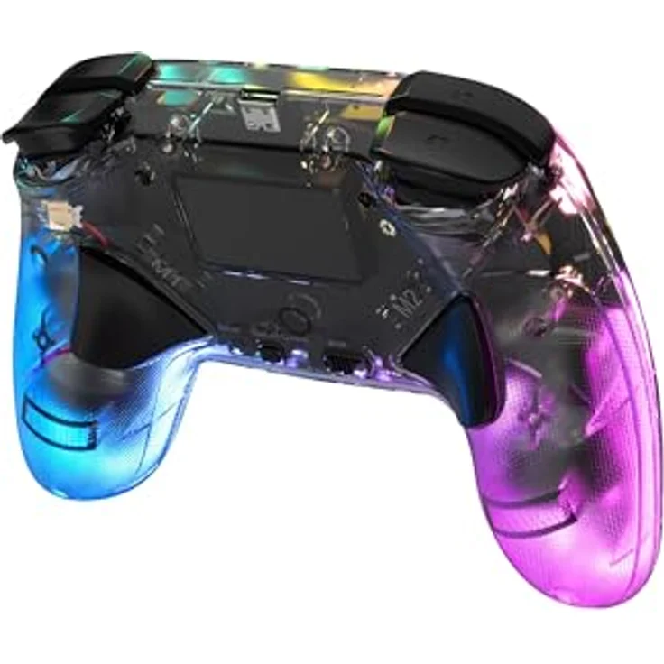 DRAGON SHOCK DragonShock ORION GLOW Gaming Controller, Glow RGB für Nintendo Switch, Switch Lite, OLED, kabellose Bluetooth-Konnektivität, integrierte Doppelmotoren – Bild 3