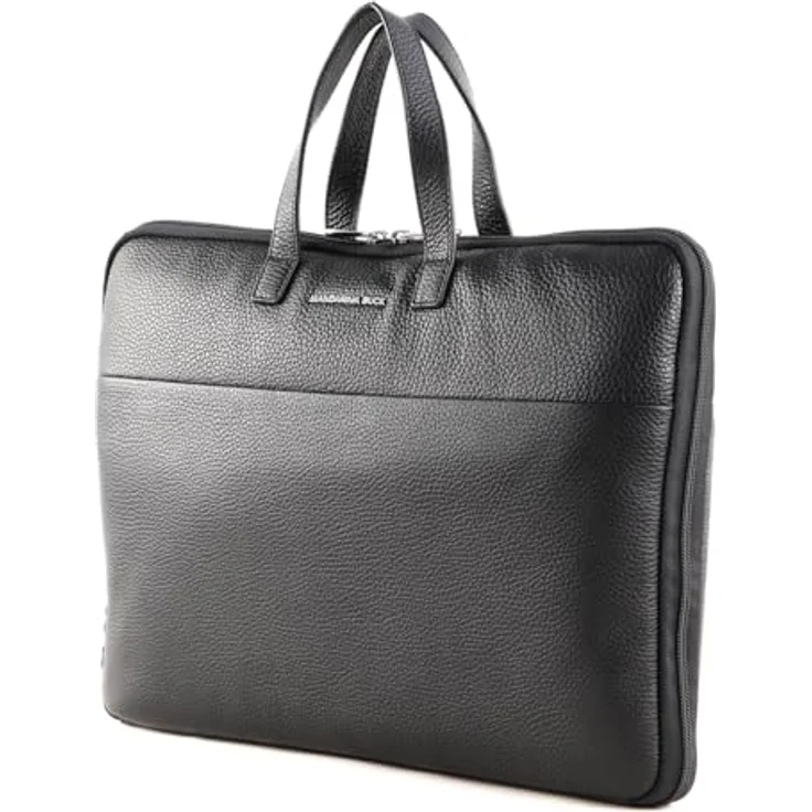 Mandarina Duck Laptophülle Mellow Urban Sleeve MWC02 (14"), Notebooktasche, Schwarz, stylische Aktentasche für Laptop und Unterlagen – Bild 2