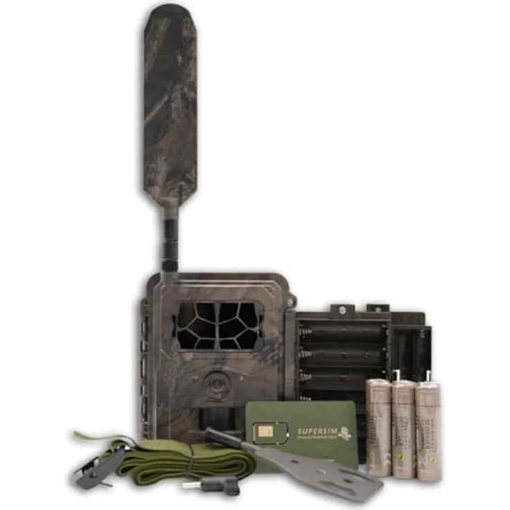 Seissiger Wildkamera Pro-Cam LTE SUPERSIM-Edition, 24 MP, 2K Video, wetterfest, Schwarzblitz, inkl. 32GB SD-Karte – Bild 1
