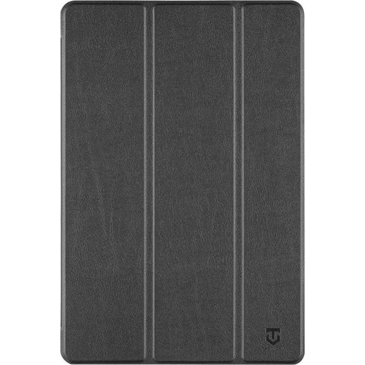 NoName Tactical Book Trifold Hülle für iPad 10.9 (2022), schwarz, faltbar mit Ständerfunktion, Mikrofaserschutz und Zugang zu Anschlüssen