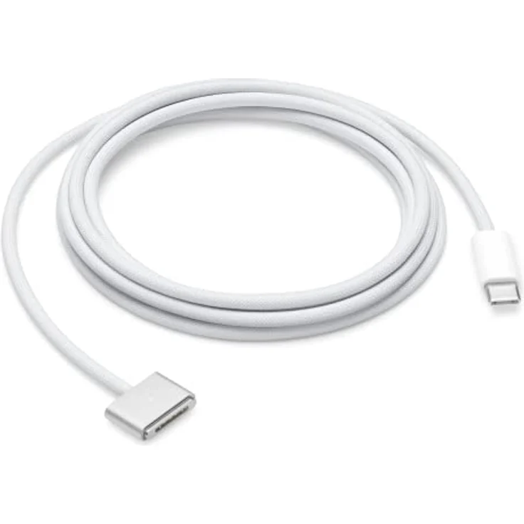 Apple USB‑C auf MagSafe 3 Kabel (2 m) in Orange mit LED-Anzeige, gewoben für lange Haltbarkeit – Bild 1