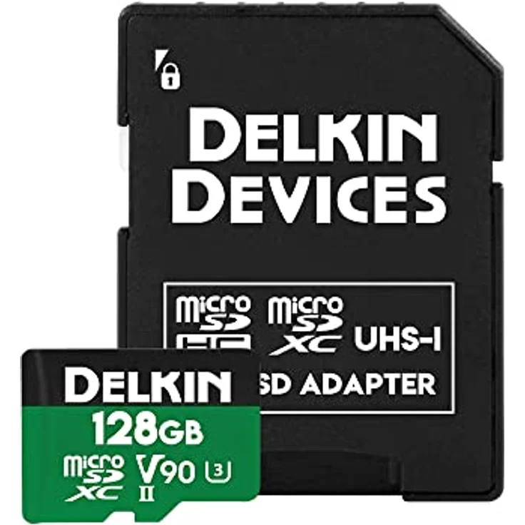 Delkin Devices 128 GB Power microSDXC UHS-II (V90) Speicherkarte – Bild 3