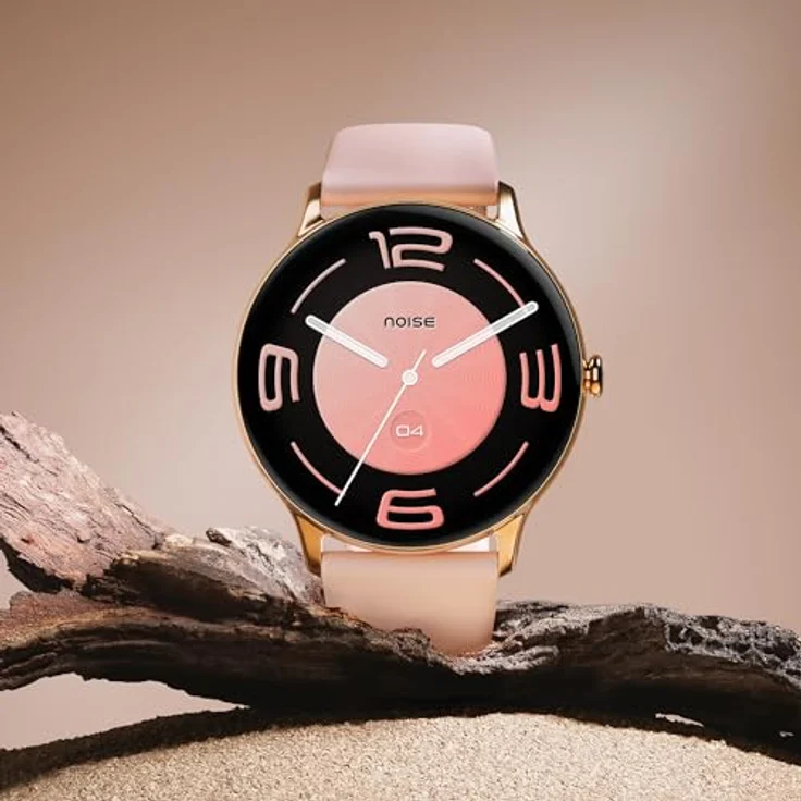 Noise Twist Go Smartwatch, 1,39 Zoll Display, Gesundheitsüberwachung mit Herzfrequenz- und SpO2-Tracking, Bluetooth-Anruffunktion, Pink – Bild 4