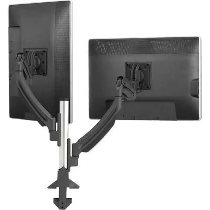 Chief K1C220B, Höheneinstellbare Monitor Halterung für Tisch, 30", 11,30 kg, Schwarz, mit Centris™ Extreme Tilt Technologie und ergonomischer Höhenverstellung