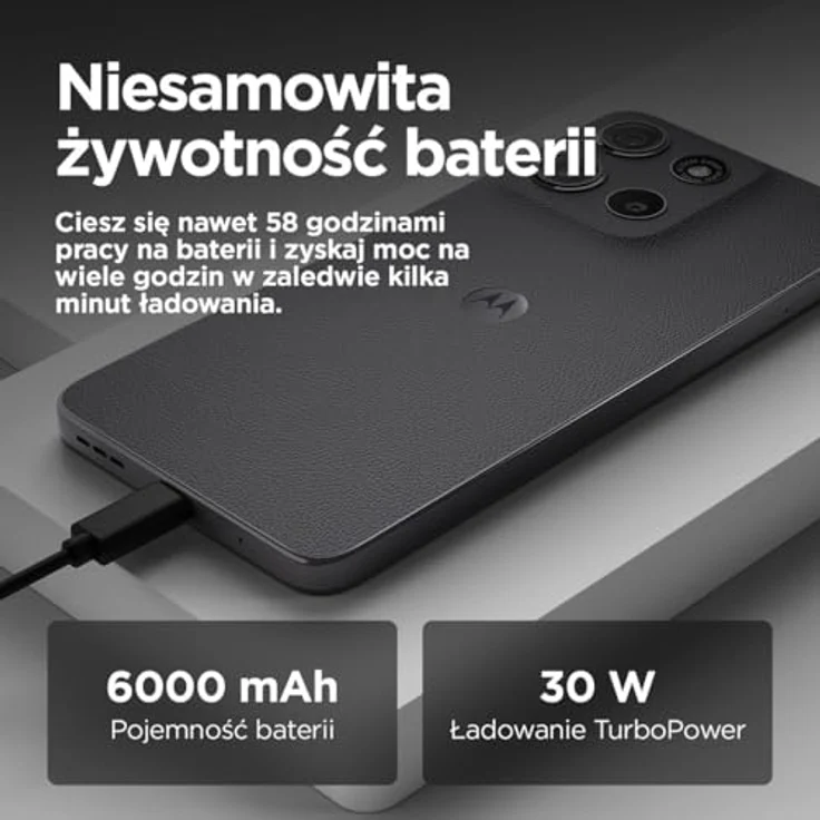 Motorola moto g15 power 17,1 cm (6.72 Zoll) Dual-SIM Android 15 4G USB Typ-C 8 GB 256 GB 6000 mAh Grau – Bild 8