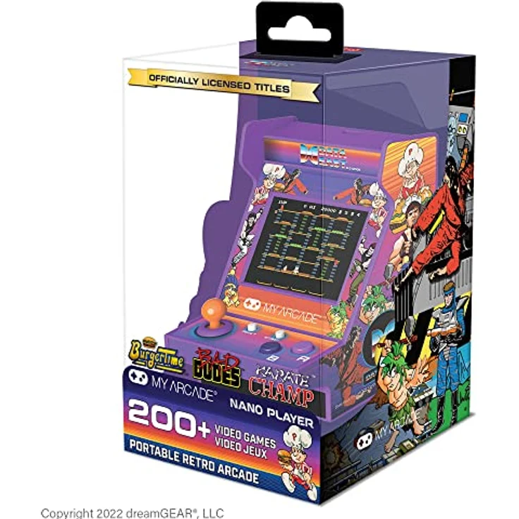 My Arcade DATA EAST HITS NANO PLAYER, Retro-Spielkonsole mit klassischen Data East Titeln – Bild 5