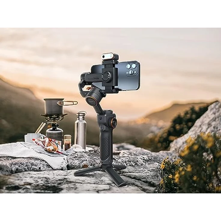 Hohem iSteady M6 Kit Premium Gimbal, 3-Achsen Smartphone-Stabilisator mit AI-Gesichtssensor und OLED-Bildschirm – Bild 8